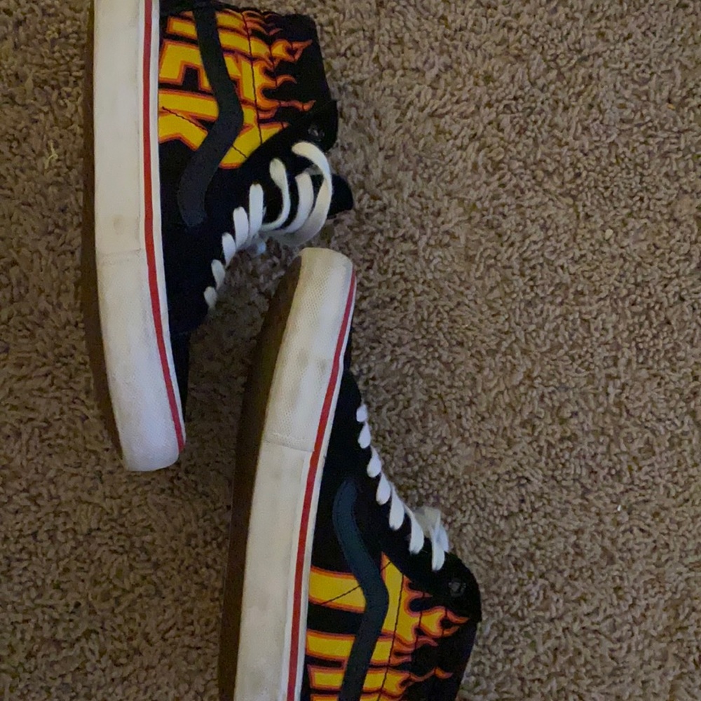 Thrasher Vans shoes.